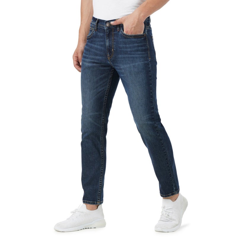 inkd جينز رجالي بغرزة متباعدة قابل للتمدد وعادي - Image 4